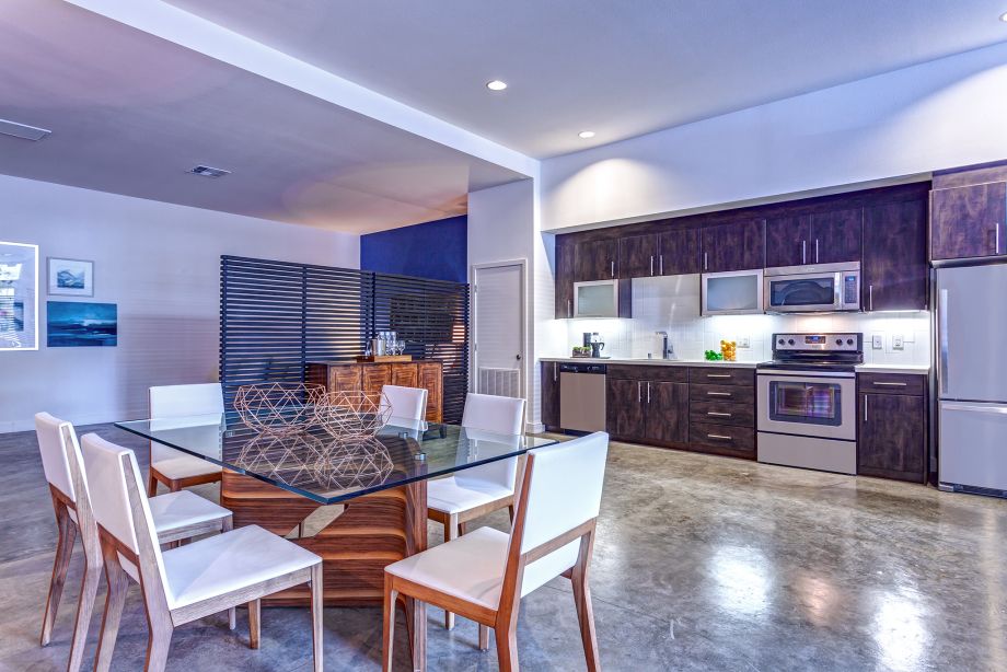 Live/Work Kitchen Space at Camden Glendale apartments in Glendale, CA
