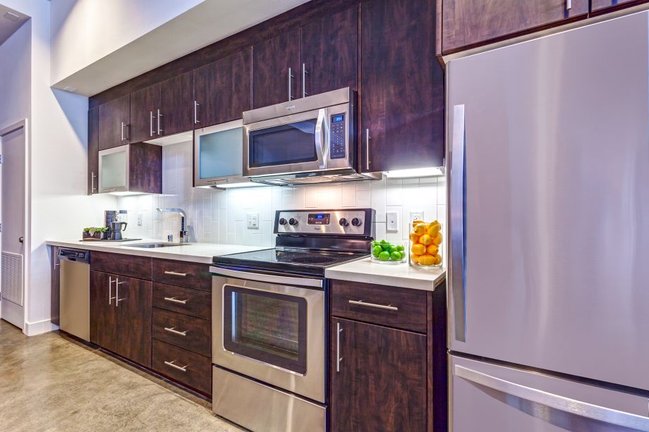 Live/Work Kitchen at Camden Glendale apartments in Glendale, CA