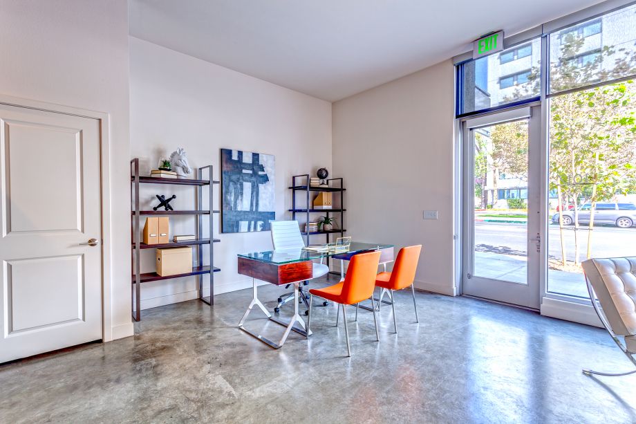 Live/Work Reception at Camden Glendale apartments in Glendale, CA
