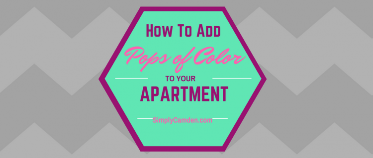 How to Add Pops of Color to Your Apartment How to Add Pops of Color to Your Apartment