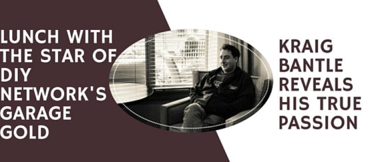 Lunch With The Star Of Diy Network S Garage Gold Reveals His True Passion Camdenliving Com