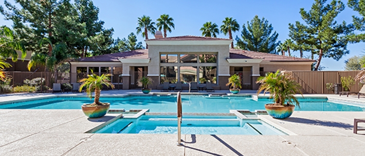 Read below why you should make Camden Pecos Ranch your next Chandler apartment home a view of the pool at Camden Pecos Ranch a chandler apartment