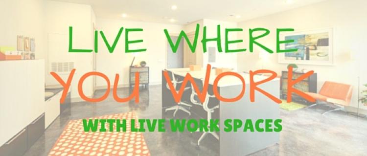 Want to get rid of your commute? Read all about live work spaces Live Where You Work with Live Work Spaces