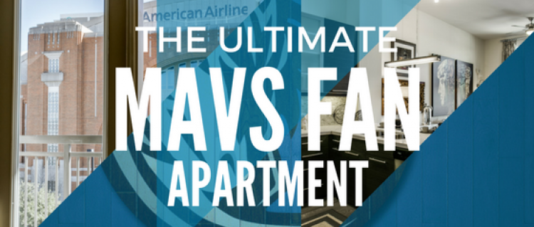Check out the ultimate Dallas Mavericks apartment Dallas Mavericks apartment