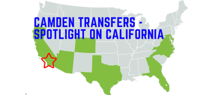 Camden Transfers - Spotlight on California Camden Transfers - Spotlight on California