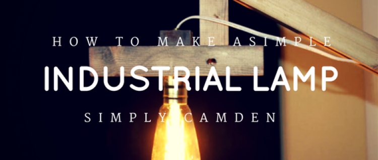 Learn How to Make a Simple Industrial Floor Lamp from Home Depot How to Make a Simple Industrial Floor Lamp by Home Depot