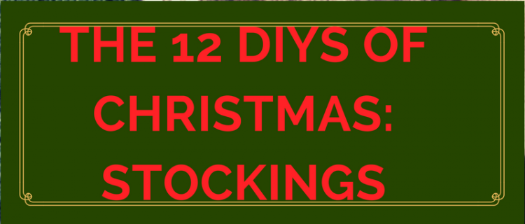 DIY Sweater Christmas Stocking DIY Christmas Stockings
