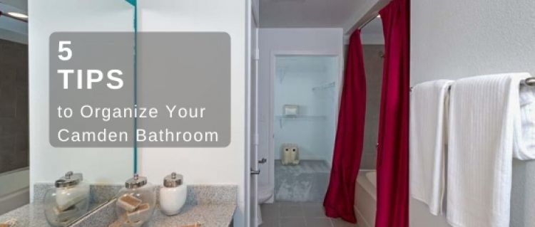 5 Helpful Ways To Organize Your Camden Apartment Bathroom 5 Helpful Ways To Organize Your Camden Apartment Bathroom