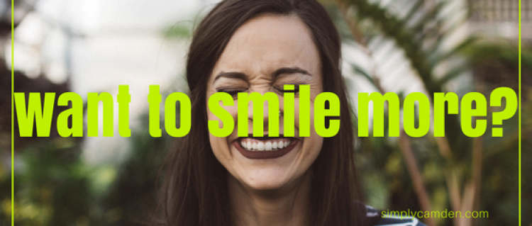Want to smile more?