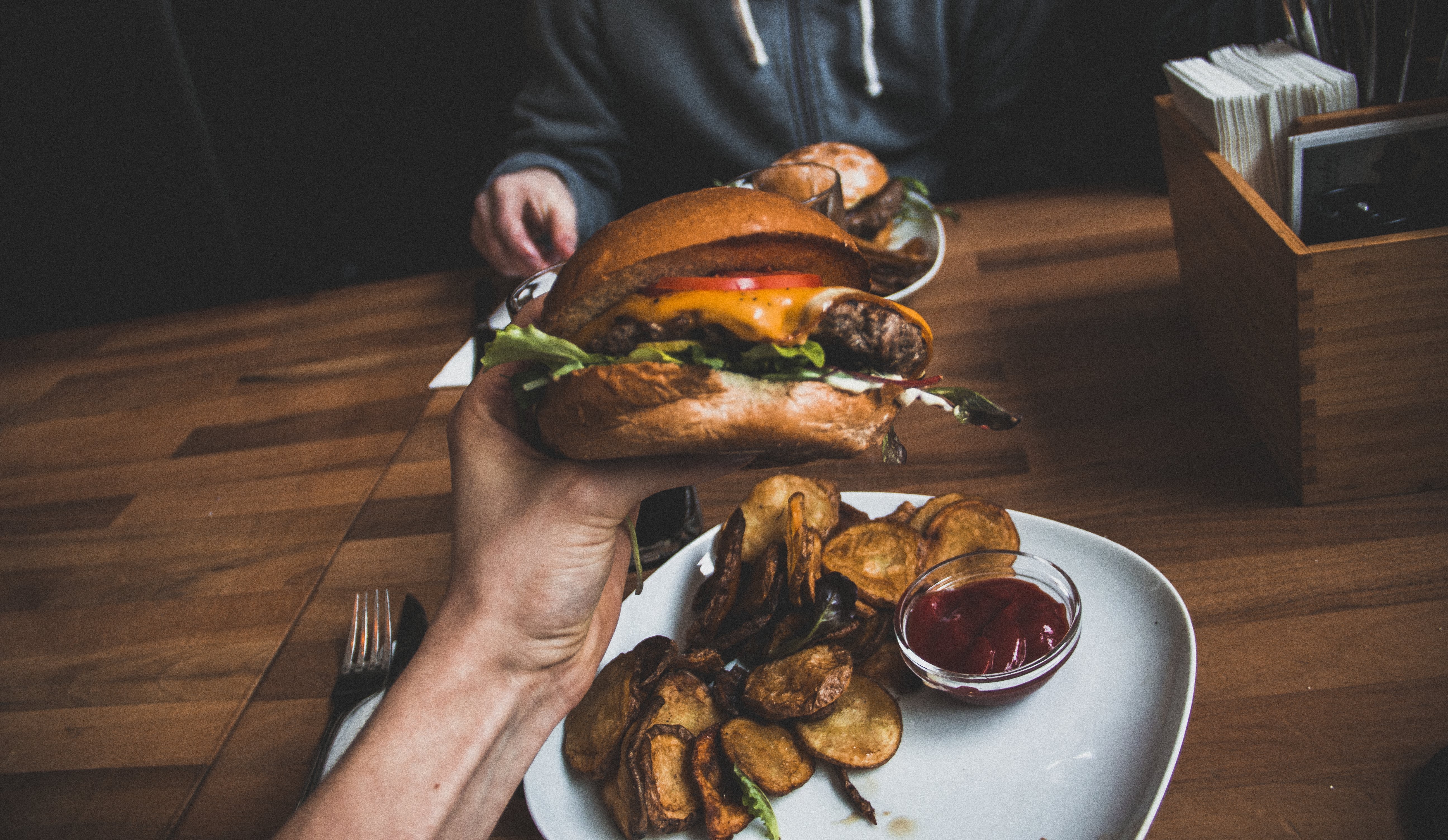 Photo by Tristan Gassert on Unsplash Hamburger Photo by Tristan Gassert on Unsplash